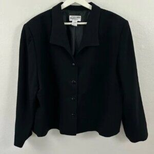 Pendleton Virgin Wool Black Jacket Women's Size 20W